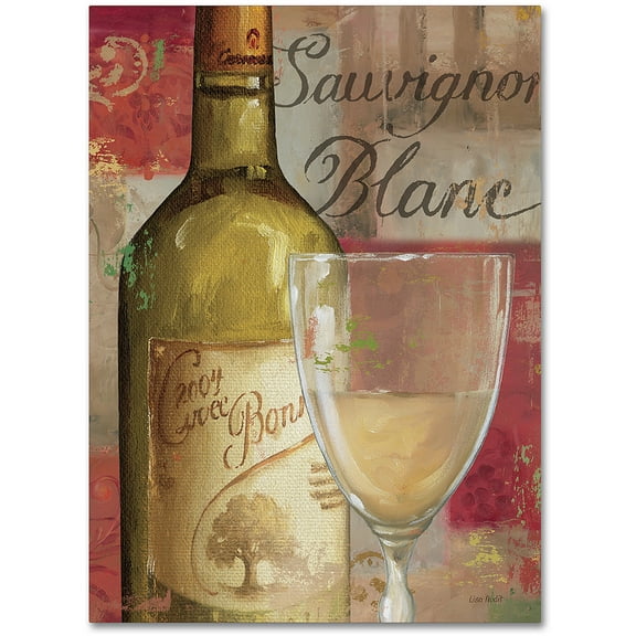 Trademark Fine Art "Vin Abstract II" Canvas Art by Lisa Audit