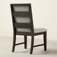 thumbnail image 5 of Solid Wood Chairs, Gray Tone - Stylish Option for Dining, 5 of 6