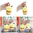 thumbnail image 2 of KUFptva Bees Plush Keyring Soft Stuffed Animal Keychain Accessory Bag Decoration for Everyday Use Children Birthday, 2 of 7