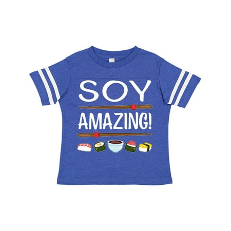 

Inktastic Soy Amazing- fun with sushi Gift Toddler Boy or Toddler Girl T-Shirt