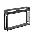 thumbnail image 1 of Table de Console de Luxe à 2 Niveaux Town Square, 1 of 2