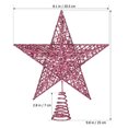 thumbnail image 3 of Adorno con forma de estrella de hierro para árbol de Navidad, 3 of 7