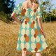 thumbnail image 5 of Vestido VERSAILLES de manga corta, vestidos de verano para mujer, vestidos para ocasiones especiales, vestidos casuales, ropa femenina, 5 of 7