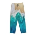 thumbnail image 4 of Junzan Beach Women'S Pajama Pants Drawstring Comfy Sleep Bottoms With Pockets, 4 of 9