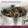 thumbnail image 5 of Anolon Nouvelle Copper Stainless Steel Saucepan with Lid, 3.5 Quart, Silver, 5 of 7