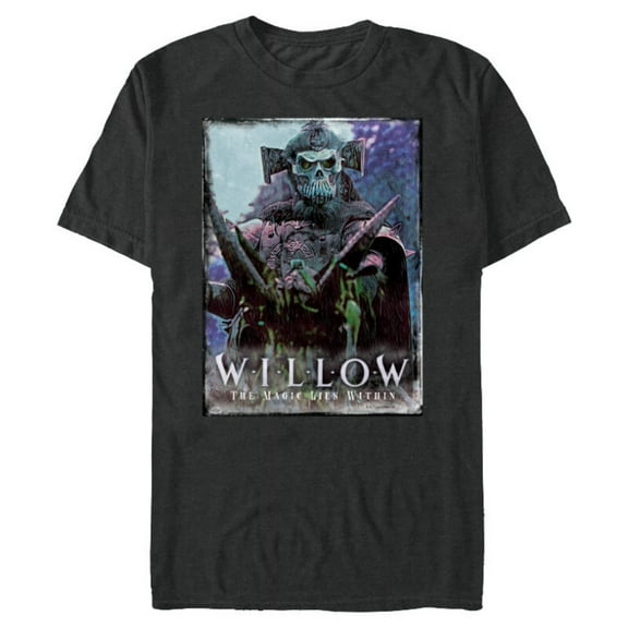 Lucasfilm Willow Movie General Kael Rides - Short Sleeve Blended T-Shirt for Adults - Customized-Dark Heather
