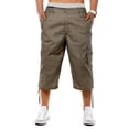 thumbnail image 5 of xiaxaixu Men's Cargo Shorts Solid Color Relaxed Fit Shorts Outdoor Multi-Pocket Work Casual Shorts, 5 of 5