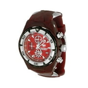 Men's Squale Brown Rubber Chronograph