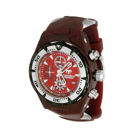 Men's Squale Brown Rubber Chronograph