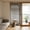 Black, variant on Gray No-Drill Pet Isolation Mesh Curtain, Zippered Central Door Design, Foldable Breathable Mosquito Net Barrier for Separating Dogs & Cats, Self-Adhesive Hook & Loop Installation,S