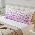 thumbnail image 4 of Purple Body Pillow Covers 20"x60", Polka Dots Watercolor Abstract Art Soft Brushed Microfiber Breathable Throw Pillow Covers, Pillowcase with Zipper for Couch Sofa Bedroom Living Room, 4 of 9