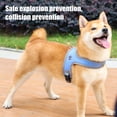 thumbnail image 3 of Arnés para perros antitirones, transpirable, con correa reflectante, de malla ajustable, fácil de poner y quitar, para perros pequeños y medianos, cómodo para todas las estaciones., 3 of 7