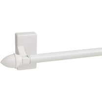 Kenney 1/2" Multi-Use Adjustable Magnetic Rod, 16-28", White
