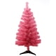 thumbnail image 1 of Árbol de Navidad S-SSOY Pino de Navidad artificial de 90 cm con soporte rosa, 1 of 4