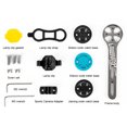 thumbnail image 2 of Titular De La Bicicleta Accesorios de montaje de vástago de velocímetro para Garmin/bryton/giant/wahoo (Plata), 2 of 5