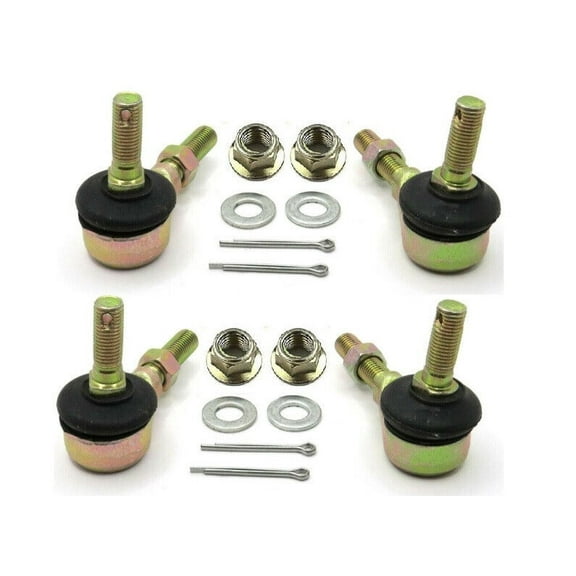 2 Sets Of Tie Rod End Kit for Suzuki LT80 LT-80 Quadsport 80 1987-1996 TE04