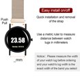 thumbnail image 3 of Uxcell Stainless Steel Mesh Watch Band 16mm Quick Release Metal Replacement Adjustable Watch Strap with Magnetic Buckle for Men Women, Vintage Gold, 3 of 7