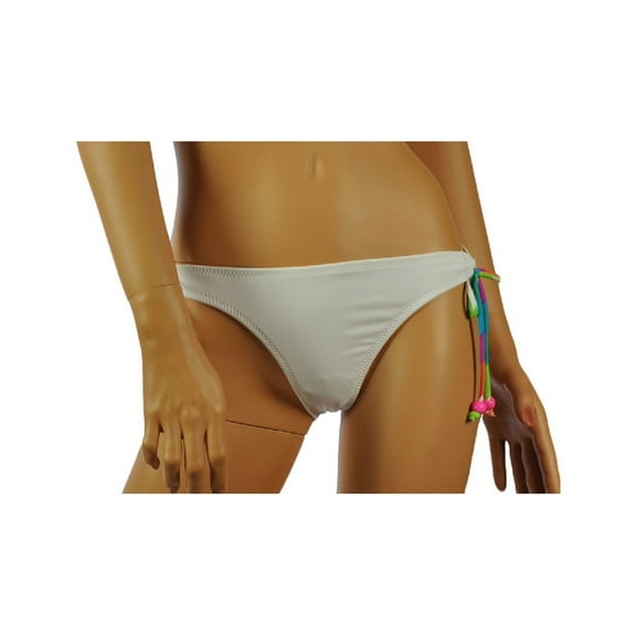 Aeropostale Womens Tops & Bottoms Mix N Match Bikini, White, Large