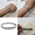 thumbnail image 2 of Multipurpose Sturdy Stainless Steel Elastic Bracelet Fashin Jewelry Accessory Hook Fastening for All Wrist Sizes, 2 of 13