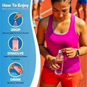 Nuun Sport + Caffeine Electrolyte Hydration Sports Drink Water Enhancer Mix Tablets, Cherry Limeade, 10 Count Tube