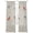 Brown, variant on Christmas Cardinal Sheer Curtains 96 Inch Length 2 Panels Set, Vintage Winter Birds Brown Plaid Voile Window Treatment Semi Sheer Long Curtains Drapes for Bedroom/Living Room/Kitchen 52"x96"x2
