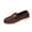 #007-Coffee, variant on Women's Fashionable Casual Versatile Slip-On Loafers with Metal Chain Detail Flat Comfortable Spring Summer Shoes for Daily Wear and Commuting