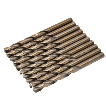 

1 Box Drill Bits High Speed Steel Stainless Steel Iron Drilling Tool for Electric Drills 8mm/8.5mm8.5mm 10pcs per box /4341 (1 box)