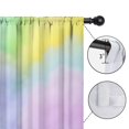 thumbnail image 4 of Blackout Kids Curtains,Dreamy Pastel Sky Childrens Insulated Curtains Set Of 2,Bedroom Essentials,Toddler Room Decor 52"x63", 4 of 5