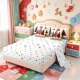 thumbnail image 3 of Manfei Xmas Classic Snowflake 7 Pieces Full Size Bedding Sets,Shabby-Chic Farm Cattle Full Size Bed in a Bag,Polkadot Reversible, 3 of 7