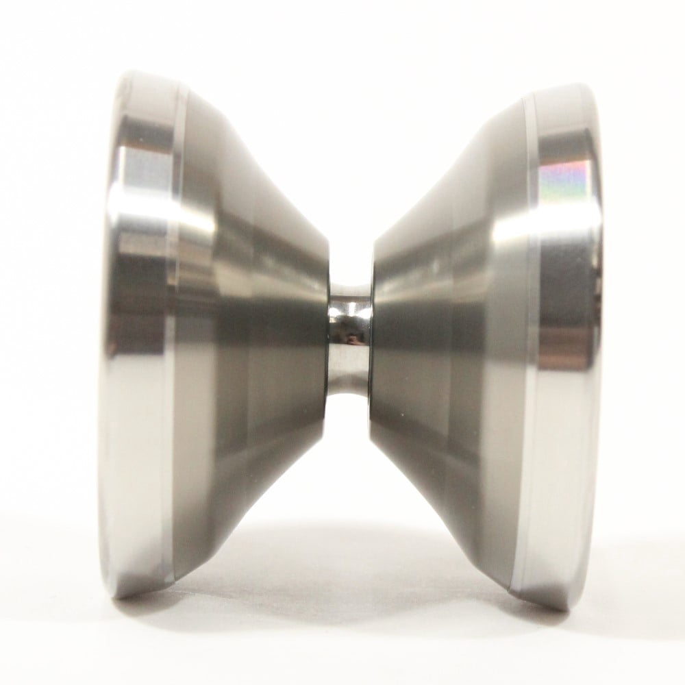W1LD (Worldwide 1nnovative Leading Design) Anceps Yo-Yo - Bi-Metal - Jae Hwi Seung Signature YoYo (Shiny Titanium Gray)