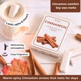 thumbnail image 2 of TRUMIRI Cinnamon Scented Wax Melts - Made with Non Toxic Soy Wax and Essential Oils - Long Lasting Strong Scent Pet Safe Candle Wax Cubes Tarts for Warmers Pack of 4 - Fall Christmas, 2 of 7