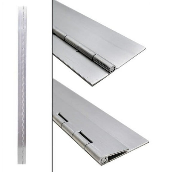Tracker Marine Boat Piano Hinge | 16 Gauge Aluminum 55 x 2 7/8 Inch