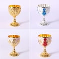 thumbnail image 3 of 30ML Retro Creative Small Beverage Wine Cup Gold European Style Home Bar, 3 of 3