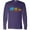 Purple, variant on Inktastic Colorful Toy Train Long Sleeve T-Shirt