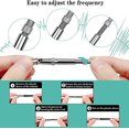 thumbnail image 2 of Dog Whistle, Ultrasonic Dog Whistle, Dog Whistle Reminder, 2 Pcs Dog Whistle, Dog Accessory, Professional Ultrasonic Whistles, Anti Dog Whistle, Adjustable Ultrasonic Whistle, 2 of 5