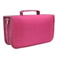 thumbnail image 4 of Cd Dvd Case Holder Organizer Game Disc Wallet Holder Dvd Storage Bag Red, 4 of 5