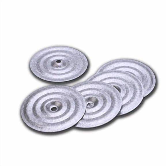 Roofing Insulation Plates Roofing Fasteners and Accessories (1000, Round Stress Plate, 3")