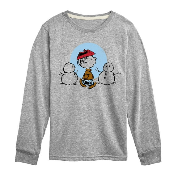 Peanuts - Rerun Winter - Toddler & Youth Long Sleeve Graphic T-Shirt