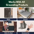 thumbnail image 3 of WWS-Gaya Grounding Cord – 15ft Universal Replacement Cable for Grounding Mats, Sheets, Pads & Blankets – Durable Tested for Conductivity – Compatible with All Major Brands, 3 of 4