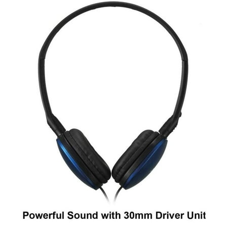 JVC - FLATS Over-the-Ear Headphones - Black