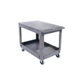 thumbnail image 4 of Utility Cart, 500 lb. Load Cap. Flat top, 40.24x25.59x32.83 in (Gray), 4 of 6