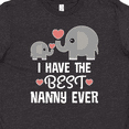 thumbnail image 4 of Inktastic Best Nanny Ever Grandchild Youth T-Shirt, 4 of 5