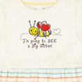 thumbnail image 4 of Inktastic Bee Future Big Sister Girls Baby Dress, 4 of 5