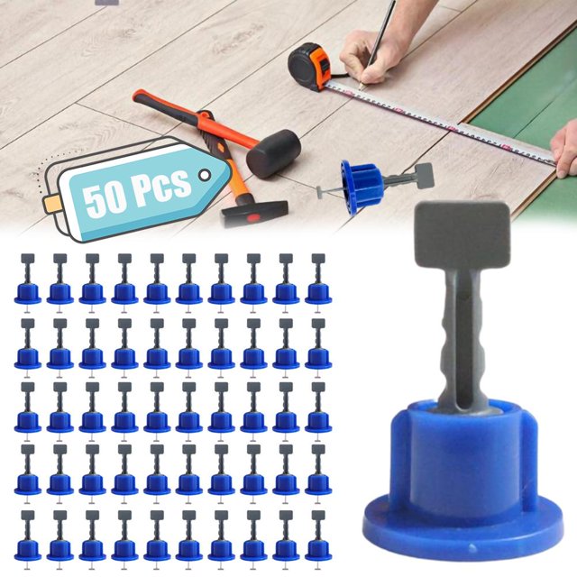 Niveladores De Azulejos Kit De Sistema De Nivelación De Azulejos De Acero Inoxidable Herramienta De Instalación De Azulejos Reutilizable Kearding HA035671-00