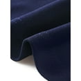 thumbnail image 5 of VESTIDO ELEGANTE DE MUJER CON CUELLO BARCO Y MEDIA MANGA, MIDI, L AZUL OSCURO, 5 of 5