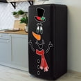 thumbnail image 6 of Magnetic Refrigerator Sticker Christmas Snowman Expression Cartoon Magnet Stickers for Fridge Metal Door Office Cabinet Car Decoration Xmas Holiday Stickers Ornament,F, 6 of 6