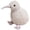 B, variant on Soft fluffy long kakapo stuffed plush bird toy cute huggable decorative doll gift for kids adults room display
