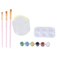 thumbnail image 1 of Acrylic Paint Set 6 Colors Easy to Use Complete Tools Macaron Painting Brush Set for Home Studio Art School, 1 of 9
