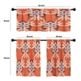 thumbnail image 4 of LALILO Kitchen Curtains and Valances Set of 3 36" With Window Treatment Tiers for Window Decor, 4 of 5