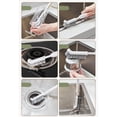 thumbnail image 5 of Adjustable Long Handled Multi-Functional Cleaning Brush for Kitchen Sinks and Stoves – Removable Angle and Cup Heads, Stain Removal, Narrow Gap Cleaning, Easy Reach, Versatile Kitchen Tool, 5 of 5